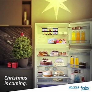 With Christmas just around the corner, it’s time you stock up on baked goodies! With Voltas Beko refrigerators, it’s easy to store freshly made food for up to weeks at a time. It’s time to start baking! http://bit.ly/2A1TMZa | Voltas Beko