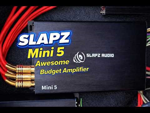 Slapz Mini 5! The Best mini 5 channel Amplifier, Discount Code CAE!