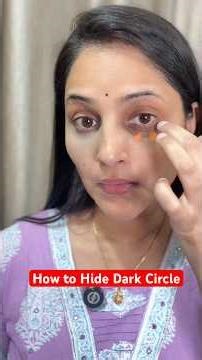 How to hide Dark Circles #makeup #beautytips #viral #ytshorts #makeuptips
