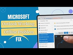 How To Fix Microsoft Outlook Working Offline Problem [GUIDE]