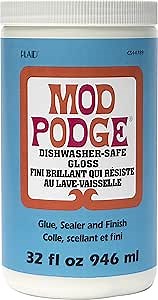 Mod Podge CS44789 Dishwasher Safe, Gloss Finish, 32 fl oz