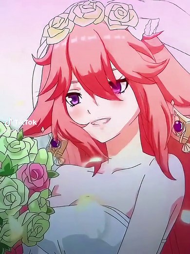 who will be Aether's bride 😳 sc: 久远、酱 on bilibili/@genshinmem on twt #fyp #genshinimpact #genshinedit #raidenshogun #yaemiko #ayaka #kokomi #yoimiya