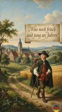 What is still fresh and young in years – German hiking song, folk song in marching style