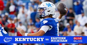 LIVE BLOG: Kentucky vs. Eastern Michigan
