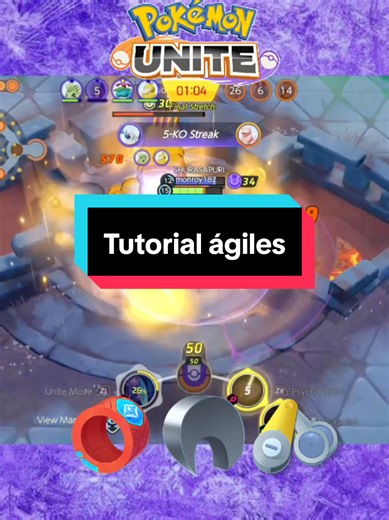 Guía para Jugar Personajes Ágiles en Pokémon Unite