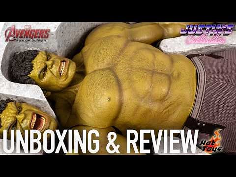 $375?! Hot Toys Hulk Avengers Age of Ultron Unboxing & Review
