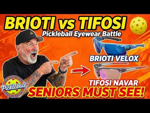 Brioti vs Tifosi: Which Eyewear Would I Buy for Pickleball at 66?