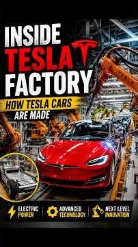 Inside Tesla Factory ⚡ How Tesla Cars Are Made