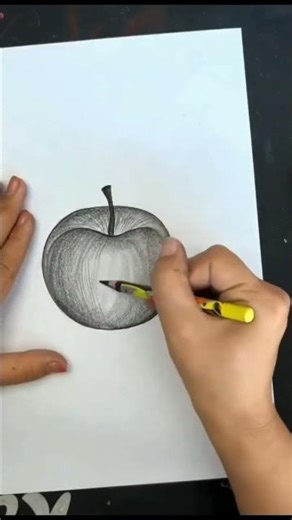 How to Draw a Realistic Apple: Step-by-Step Pencil Drawing Tutorial