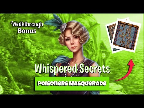 🔥 Whispered Secrets: Poisoners Masquerade - Full Walkthrough - Bonus