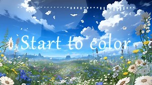 BGM - 未来を切り開く感動的なピアノ「Start to color」【作業用、ロイヤリティフリー】