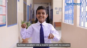 1.2K views · 118 reactions | Our students are ready and excited for their summer break. Lets find out what they have planned for these vacations. | Deaf Reach | Facebook