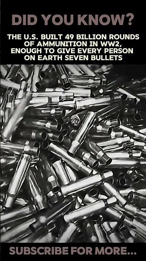 America’s Massive Ammo Production in WWII