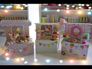 Cómo hacer un mini puesto de dulces