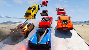 4.6K views · 214 reactions | High Speed Jumps with Exotic Cars - BeamNG.Drive | Drive Gameplay | Facebook