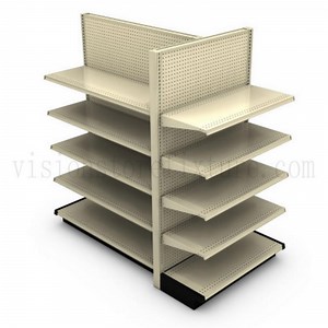 [Hot Item] High Quality Gondola Display Shelving Retail Store Fixture End Cap Store Fixture