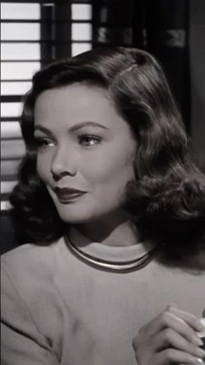 Gene Tierney’s femme fatale moment