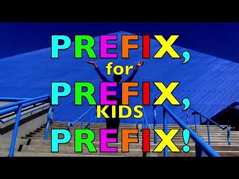 LEARN PREFIXES: re, pre, un / PREFIX SONG / ENGLISH GRAMMAR / 1st - 3rd / EDUCATIONAL KID VIDEO