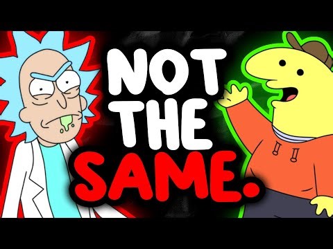 Smiling Friends is NOT Rick and Morty.