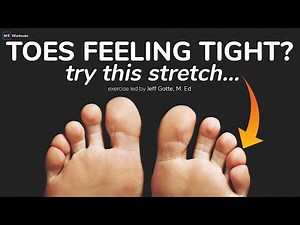 Foot Stretch for Tight and Curled Feet | Foot Drop Stretch