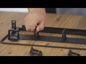 1U Rackmount Horizontal Cable Managers With Detachable D-Rings | FS