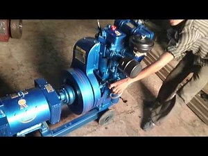 Diesel generator start-off system