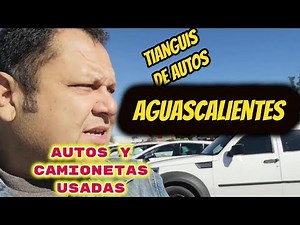 Used cars and semi-new trucks, Aguascalientes flea market