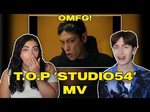 T.O.P - Studio54 + Another Dimension Holy Dude! | Music Producer Couple Reaction & Commentary