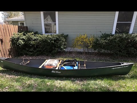 Old Town Penobscot 164 Canoe First look!