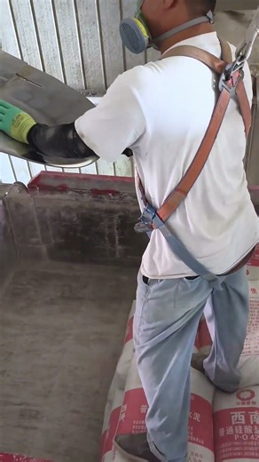 Concrete Production: Adding Cement Powder