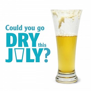 Could you go 31-days without alcohol? Sign up for a Dry July! It's all for a great cause - to raise funds for people affected by cancer. | Dry July Foundation