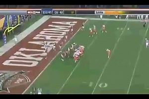 Boise state statue of liberty play to win the 2007 fiesta bowl