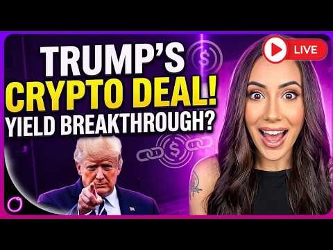 HUGE STABLECOIN YIELD BREAKTHROUGH? Senate + Trump White House Strike Crypto Deal! CLARITY NOW!
