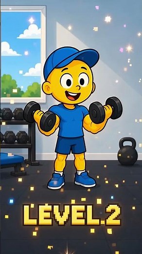 Bimo’s Fitness Challenge! 💪✨ #bimo #animation #bimoonline #cartoon #funny