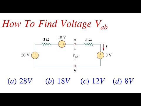 How To Find Voltage || Circuit Analysis Solved Problem