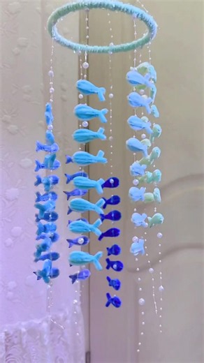 DIY pipe cleaner cute fish for room decor #handmadegifts #fish #gift #craft #diyproject #diy