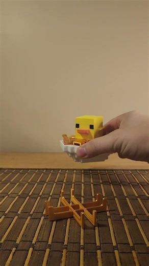 Exploding Chicken Egg (Minecraft) #bambu #minecraft #3dprinting