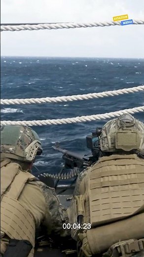 Weapon Shoot Aboard USS Fort Lauderdale