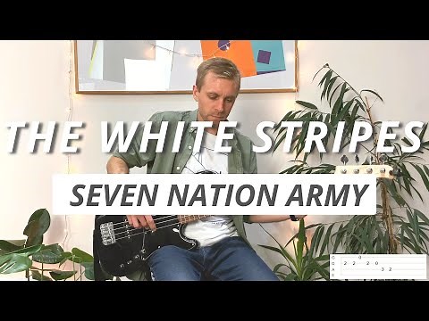 Seven Nation Army - Beginner Bass Guitar Lesson | The White Stripes