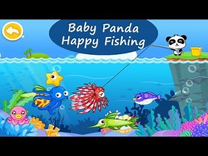 Little Panda Happy Fishing - Explore the ocean and learn how to catch sea fish | BabyBus Games