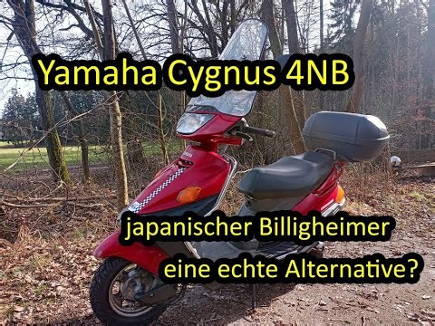 Yamaha Cygnus / MBK Flame 4NB | Fahrzeugporträt | windiger Billigheimer oder echte Alternative?