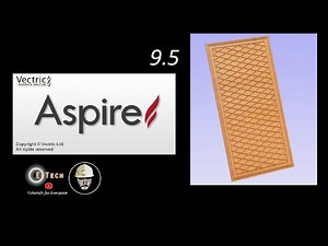 Aspire 9.5 - DOOR DESIGN Tutorial | CNC Wood Carving Software