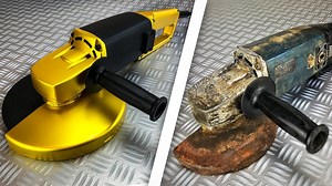 [搬] MW Restoration Angle Grinder Gold Rich ???? Old - Rusty Restoration & Repair