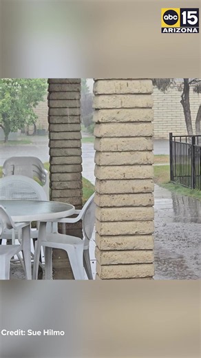 THE RAIN IS HERE ⛈️ Monsoon storms continue to pummel parts of the Valley, with impacts to many to Sky Harbor and our communities. Check out some of these views!