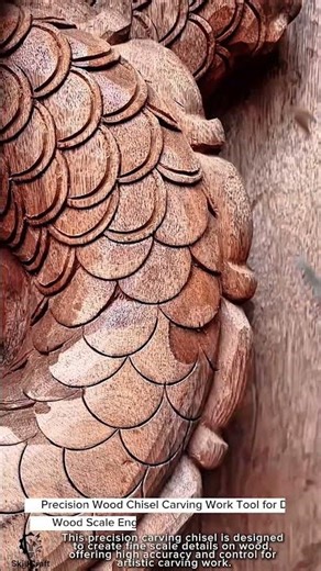 Precision Wood Chisel Carving Work Tool for Detailed Wood Scale Engraving #worktool