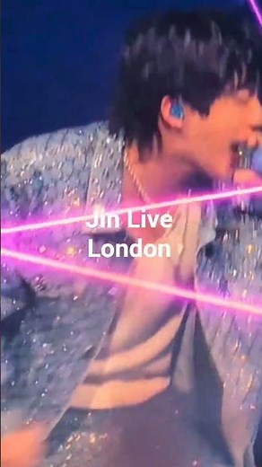 Jin Live concert the 02 arena London 💜 #bts Live performances