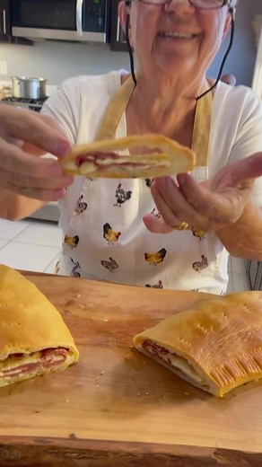 Calzone Making calzones with my mother growing up was always a fun and unforgettable experience. From rolling out the dough to sneaking extra soppressata and mozzarella into my own, the kitchen was filled with laughter and love. Those moments weren’t just about cooking-they were about creating memories that will last a lifetime 🥰 The rich flavors blend beautifully, creating a perfect balance between salty, savory, and creamy. It’s a dish born from tradition, crafted with care, and filled with t