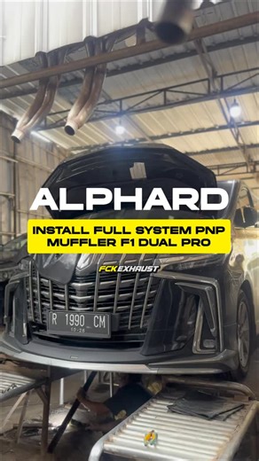 FCK Exhaust | Fahmi Knalpot on Instagram: "ALPHARD INSTALL FULL-SYSTEM PNP EXHAUST❗️ Spec: Header 4-2-1 Panjang Stainless Monel Centerpipe Incl Dual Resonator Flow Master Bold Bolt On Muffler F1 Dual Pro Melakukan penggantian pada Sistem Knalpot Mobil membuat Performa Mobil Meningkat. Komponen dibuat dengan Mal/Cetakan sesuai Komponen Asli Mobil dan Bahan yang Berkualitas Tinggi, Dipastikan Tidak Mentok dan di Riset langsung untuk meningkatkan Power dan Torsi Mobil kalian! Selain itu FCK sudah d