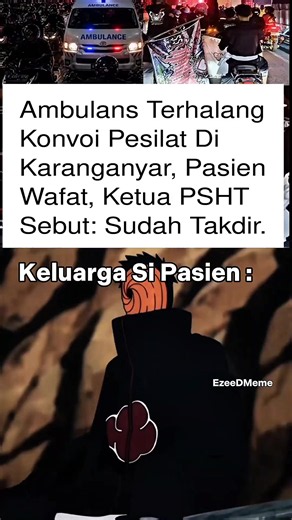 Keterlaluan Itu Konvoi PSHT 😢 #creatorsearchinsights #realfyp | ambulance