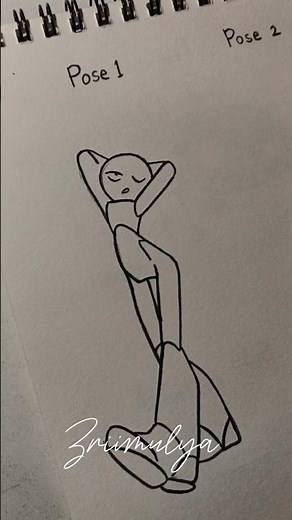 How to draw Male body pose tutorial #drawing #howtodraw #art #tutorial #shorts